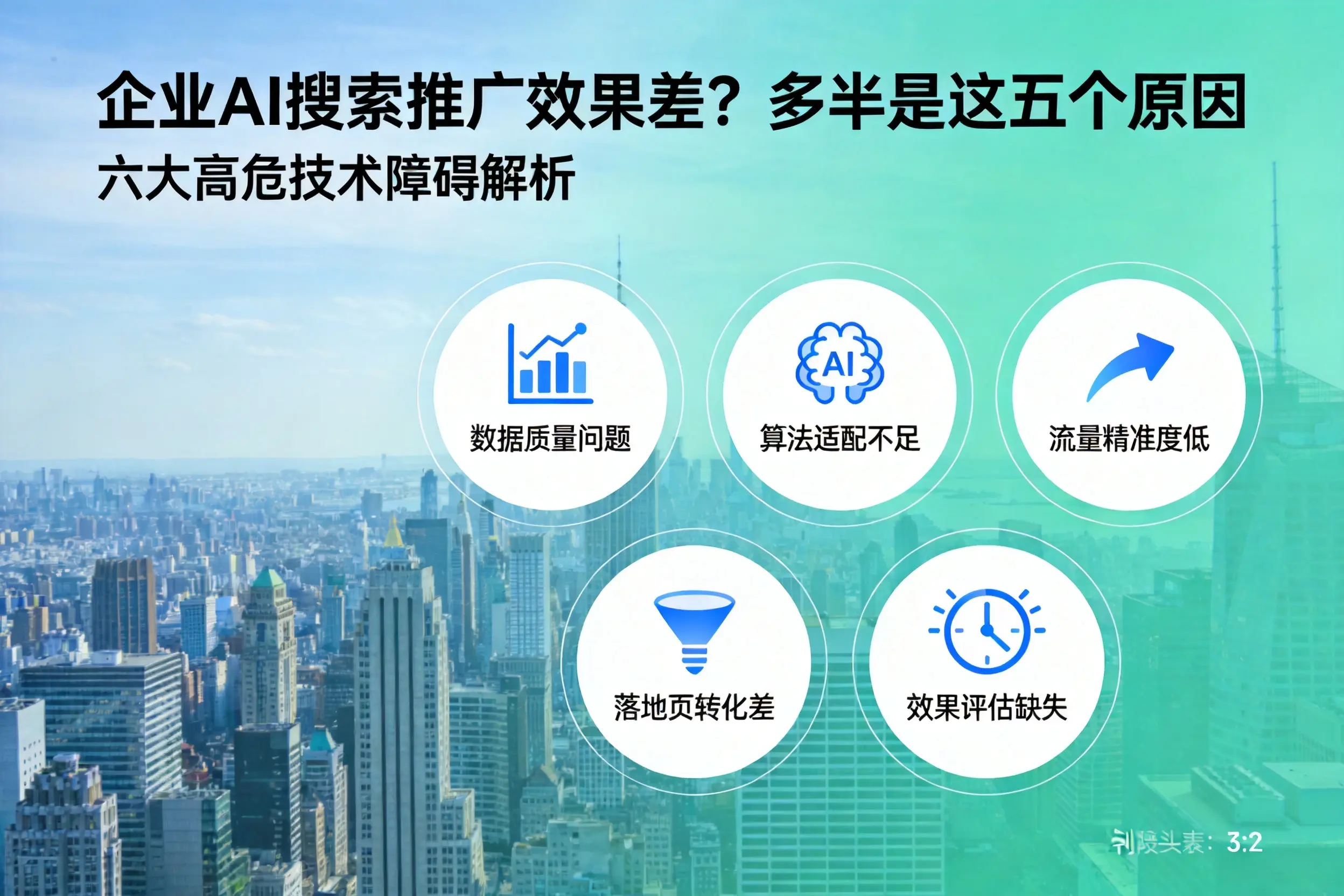 迁安企业AI搜索推广效果差？多半是这五个原因
